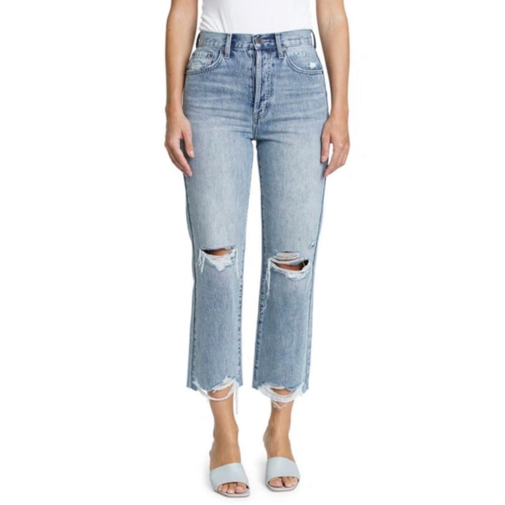 Pistola Cassie Ultra High-Rise Straight Leg Jeans in Los Feliz Wash Size 27